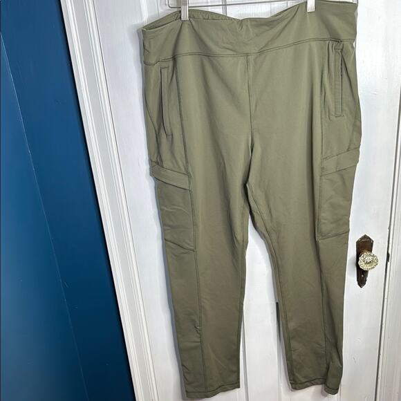 Duluth Trading Co. Women's NoGA Namastash 31” Slim Leg Pants W1621 Plus Sz XXL - Picture 1 of 7